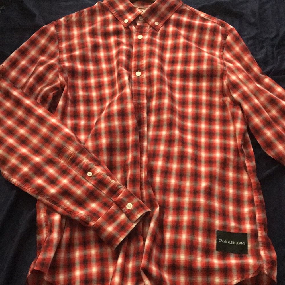 Men’s size M Calvin Klein button up